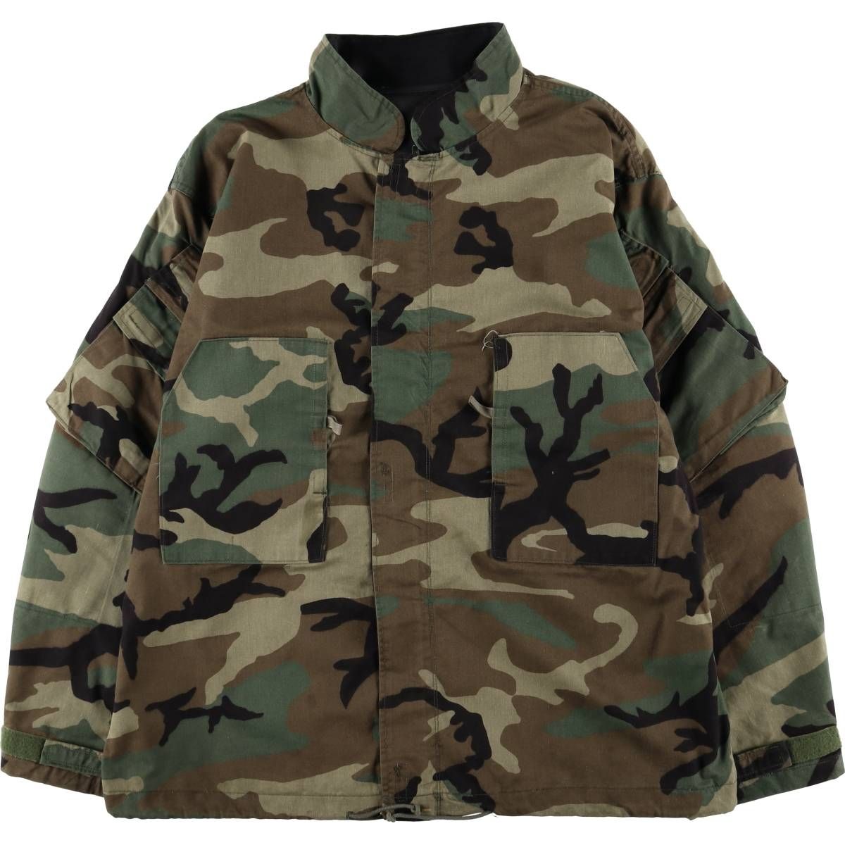 [米軍実物] RDF ウッドランドカモ M-R BDU 80s ミリタリー 古着 米軍実物] ☆激レア☆ RDF ウッドランドカモ M-R BDU 80年製