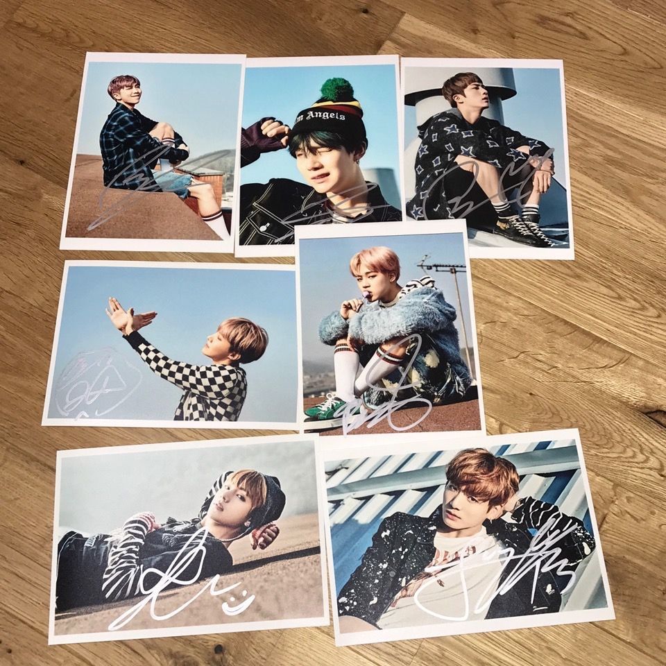 BTS 直筆サイン「Wings外伝: You Never Walk Alone」 BTS 直筆サイン「Wings外伝: You Never Walk Alone」スチール