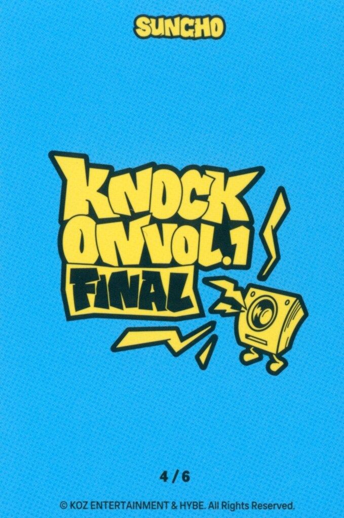 BOYNEXTDOOR ランダムトレカ SUNGHO KNOCK ON VOL.1 FINAL 4/6