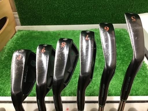 BALDO COMPETIZIONE 568 TOUR BLACK T3 6S レフティ アイアンセット IR 純正特注シャフト フレックスS メンズ 男性用 左利き レフティ 左用 Cランク ゴルフクラブ