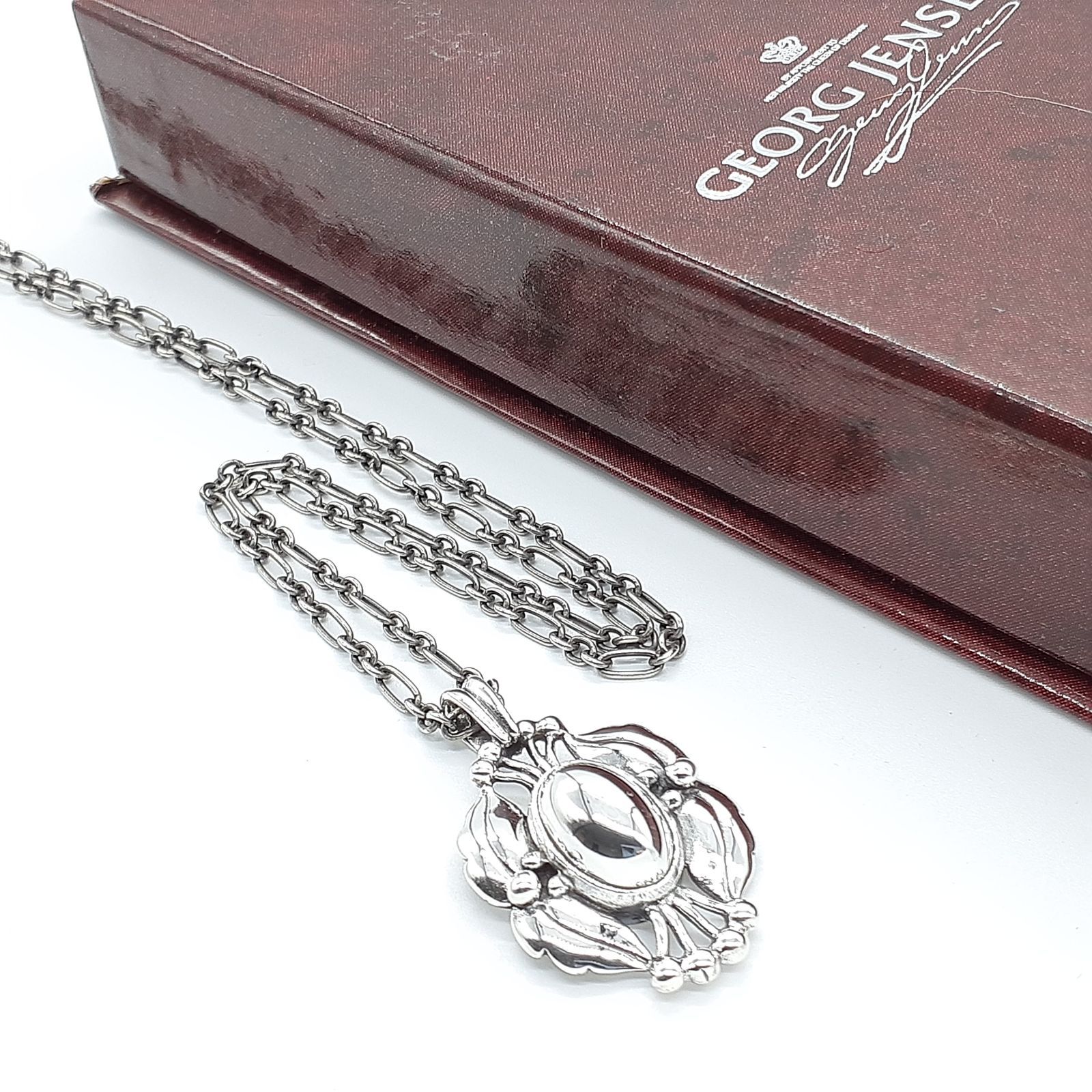 GEORG JENSEN ジョージジェンセン ネックレス 2000 イヤーペンダント 