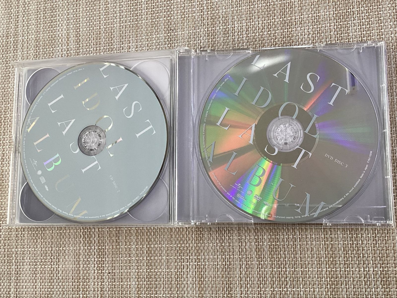 CD+DVD/ラストアルバム (初回限定盤Type B)(2枚組)(DVD付)(特典