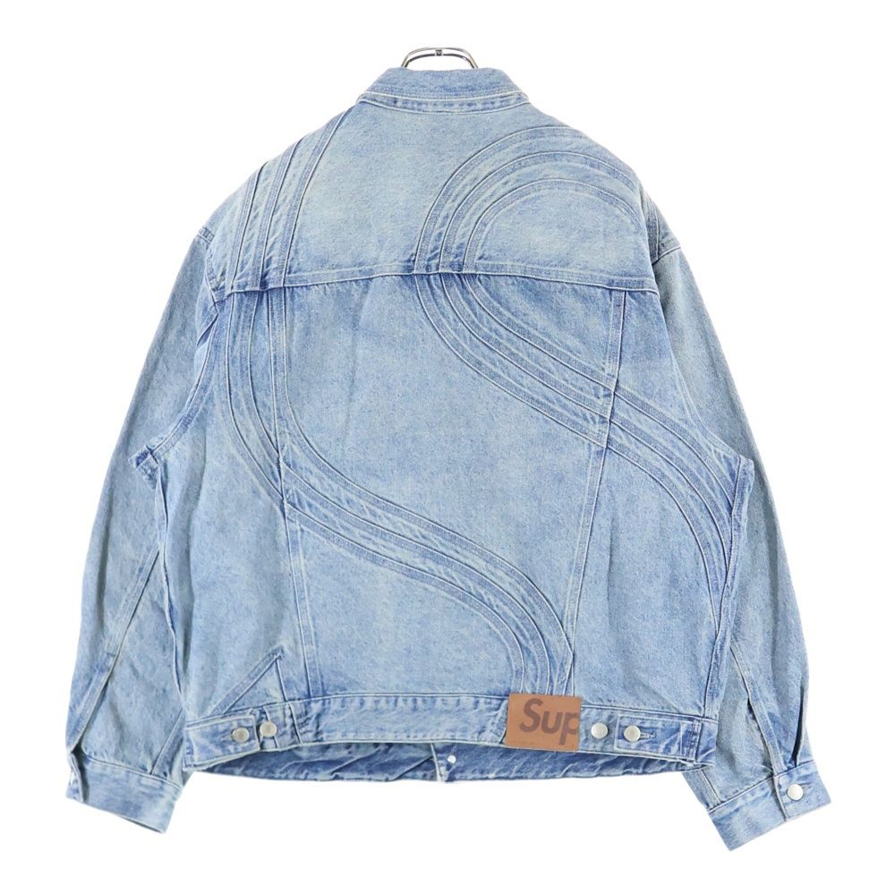 SUPREME シュプリーム 24SS S Logo Denim Trucker Jacket エス ロゴ トラッカー デニムジャケット インディゴ