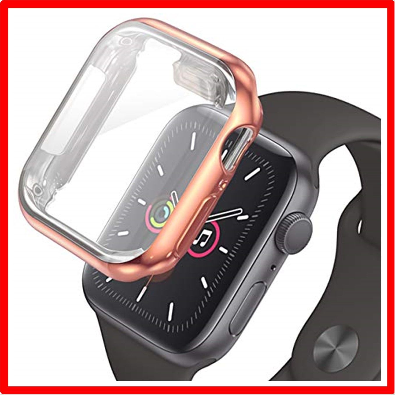 送料無料 】 シリーズ 4/5/6/SE/SE2：40mm_ピンクゴールド Apple Watch 