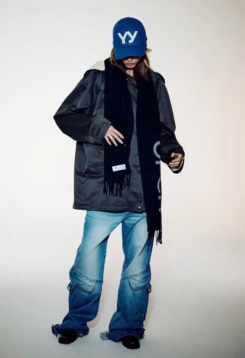 OPEN YY TARTAN WOOL SCARF - メルカリ