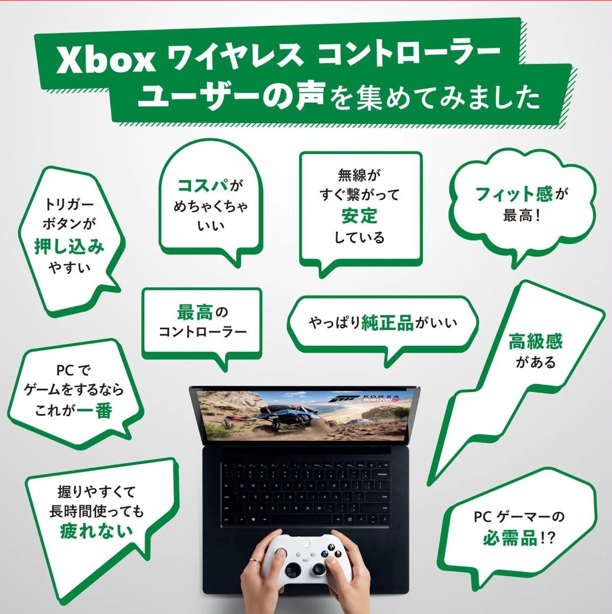 【新着商品】ケーブル USB-C + コントローラー ワイヤレス 【純正品】Xbox