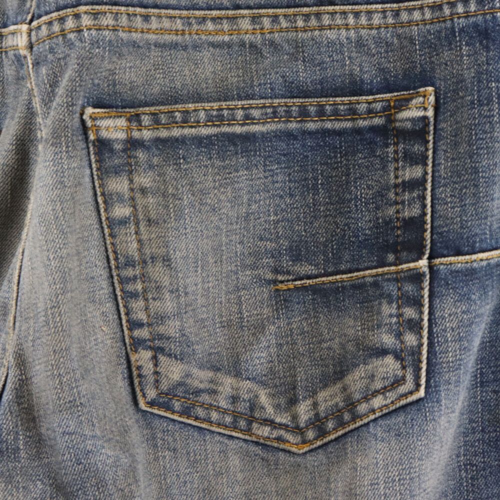 Dior HOMME (ディオールオム) ウォッシュ加工 ボタンフライ