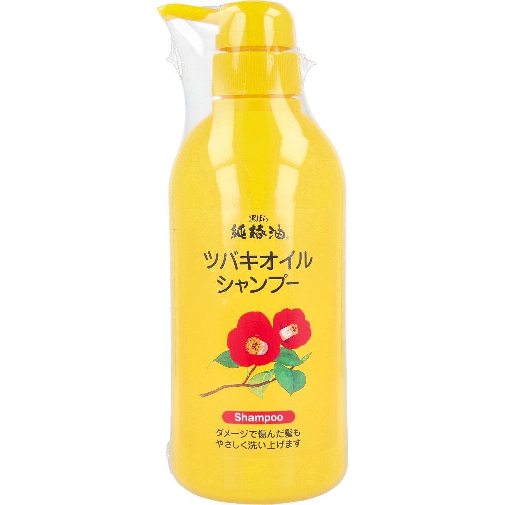 6セット 純椿油 ツバキオイル シャンプー 500mL