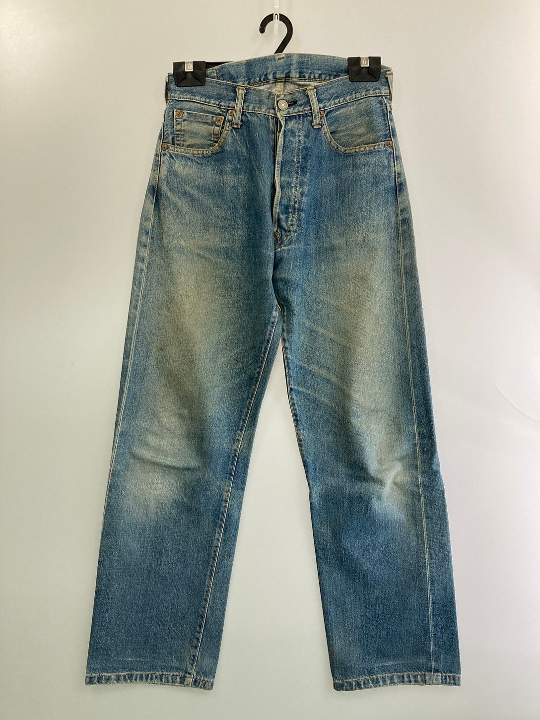 EVISU エヴィス 初期 デニムパンツ ボトムス ズボン インディゴ メンズ 156-250415-AS-33-min