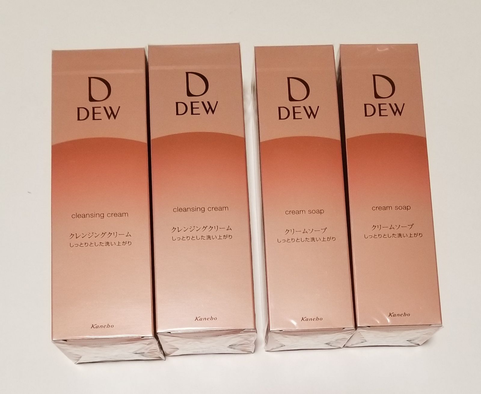 DEW・クレンジングクリーム・クリームソープ４点セット DEW・クレンジングクリーム・クリームソープ4点セット - メルカリ