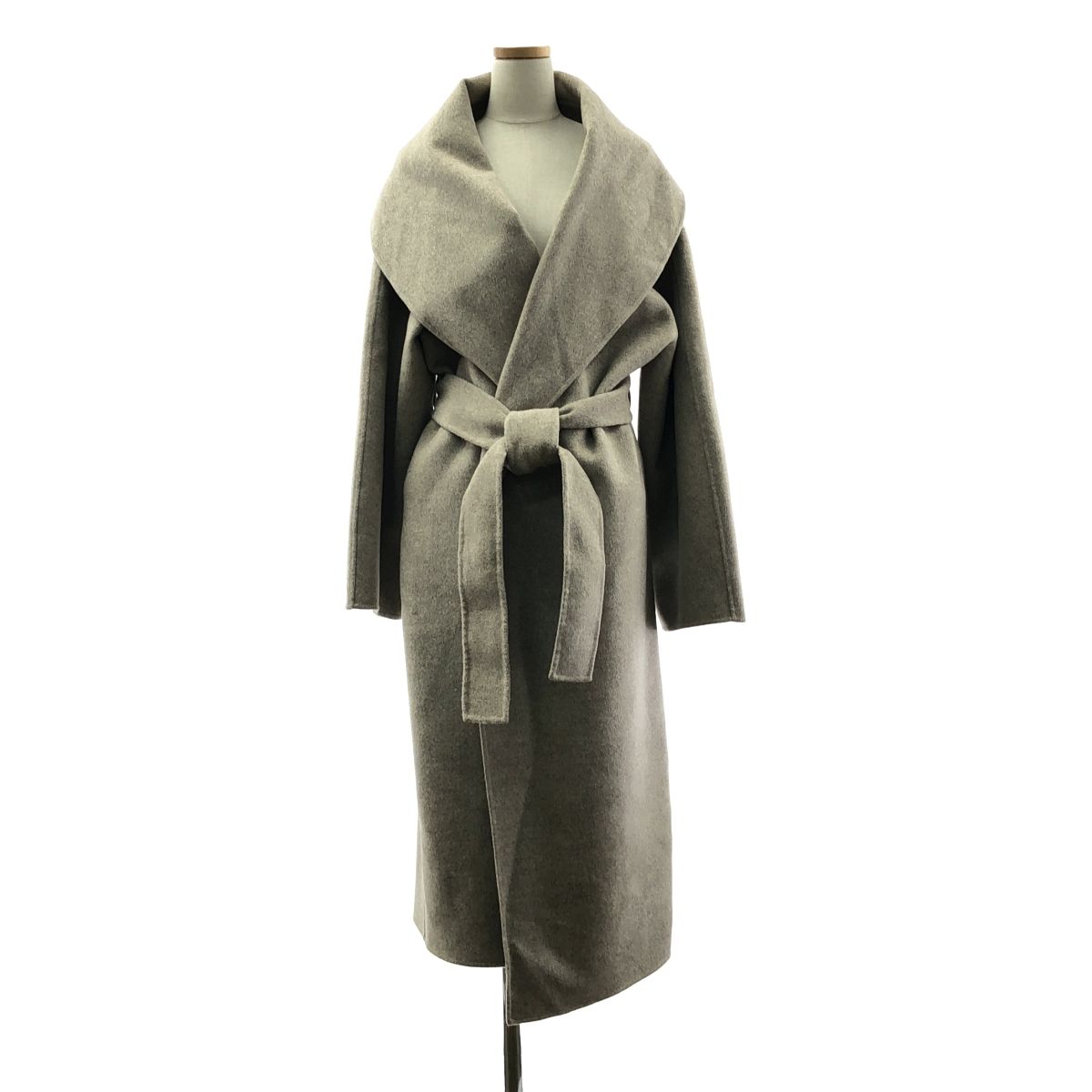 BULLY | ブリー | 2025AW | Deuxieme Classe 取扱い LONG COAT ショール ウール ロングコート | 42 | ベージュ | レディース