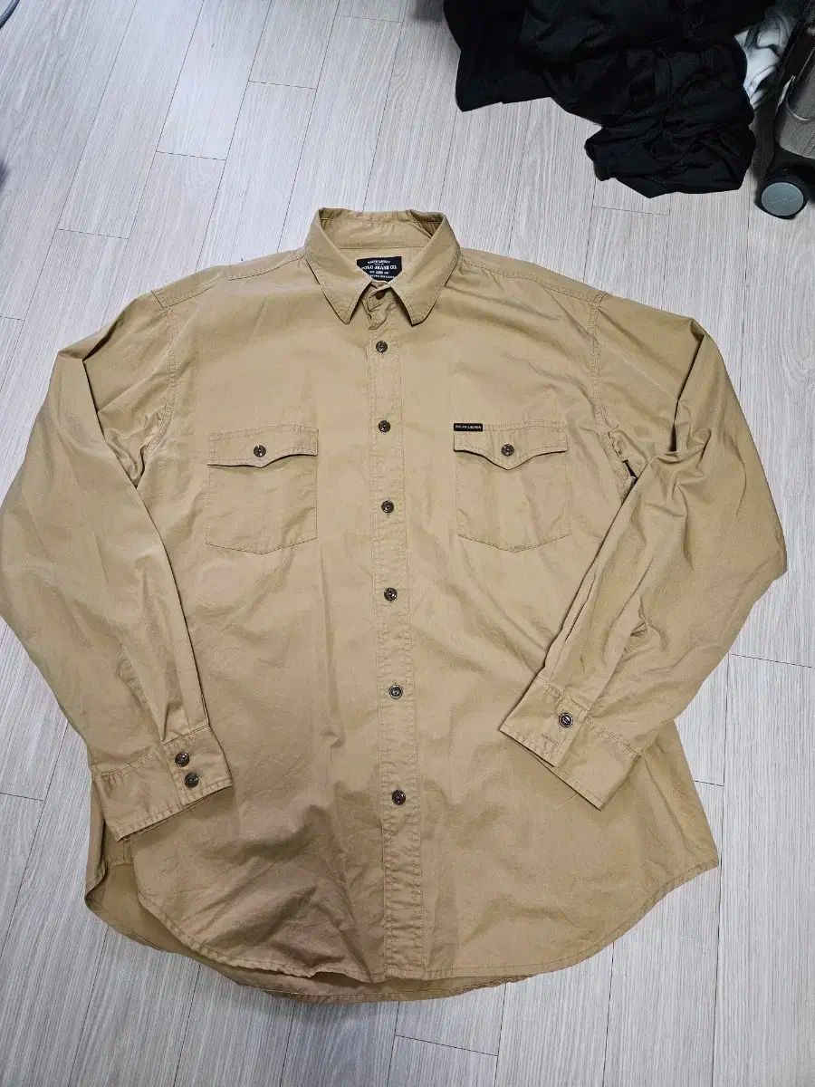 ポロ ツーポケット シャツ 110 XL RRL ダブルアールエル 風