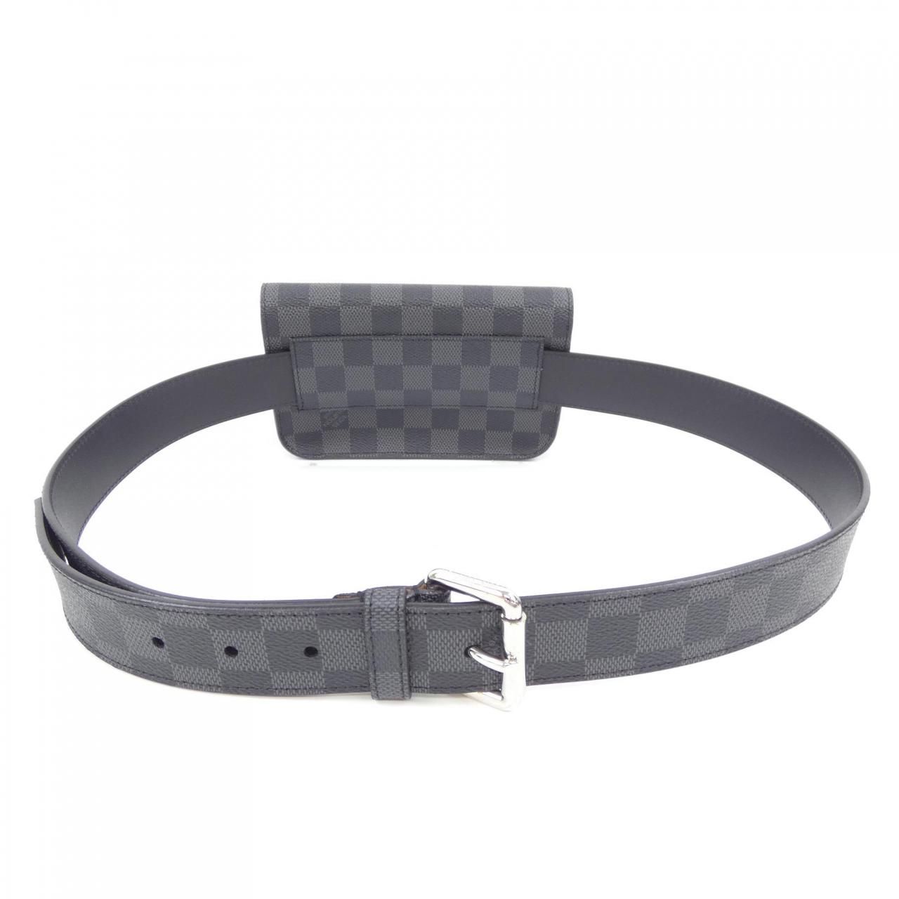 ルイヴィトン LOUIS VUITTON サンチュール ポシェット オム M 6837 BELT