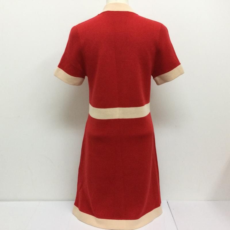 GUCCI グッチ ワンピース ひざ丈スカート Vネック ポケット付