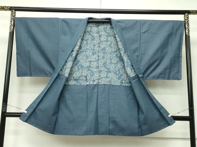 平和屋本店□極上 男性 紬 アンサンブル 120亀甲 逸品 CZAA2538s5