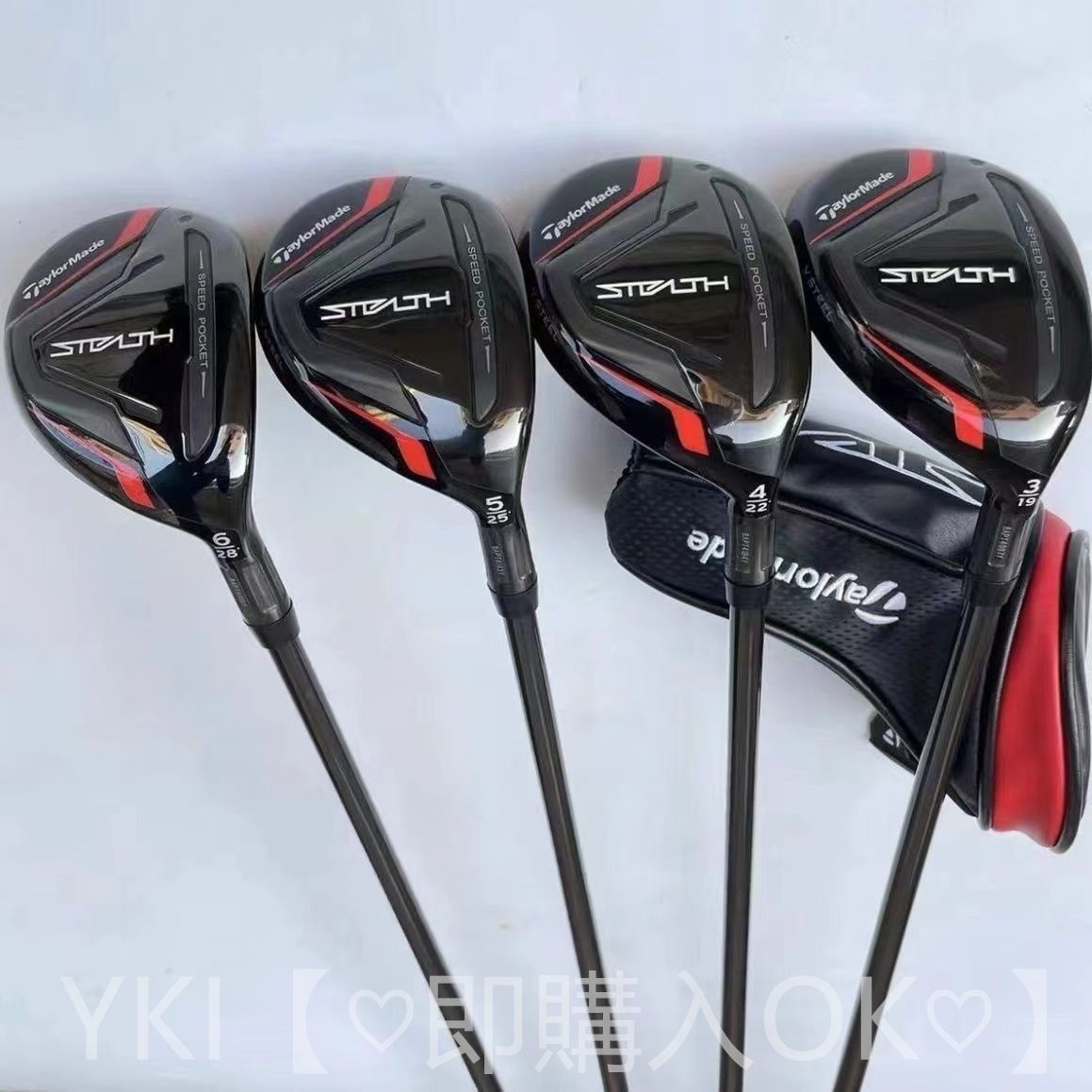 【新品未使用】TaylormadeゴルフクラブStealth男性用鉄ウッド