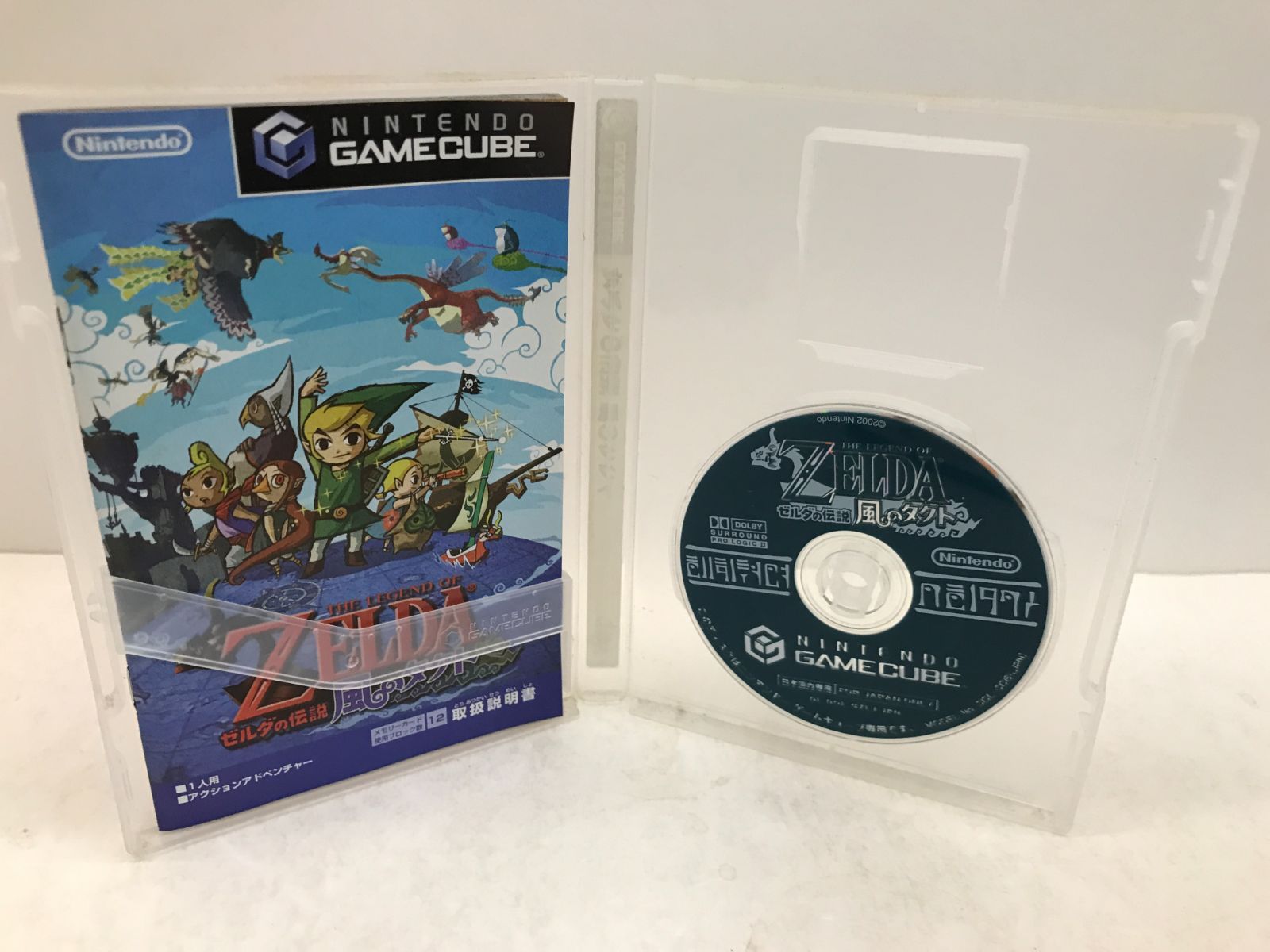 GC】ゼルダの伝説 風のタクト ＋ 予約特典 ゼルダの伝説 時の