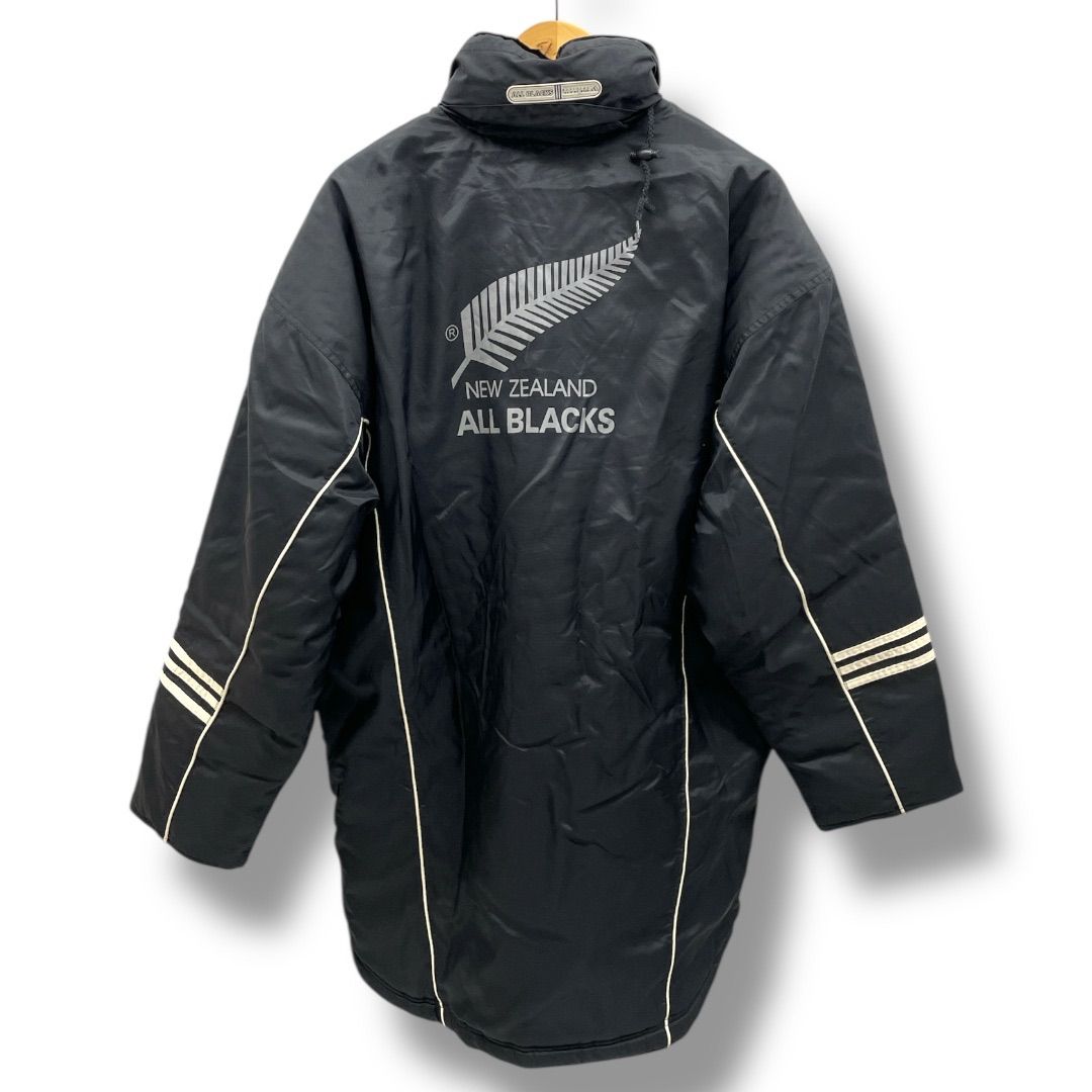 ★★【センリツ君さん専用】adidas ラグビー　オールブラックス　ベンチコート 【センリツ君さん専用】adidas ラグビー オールブラックス