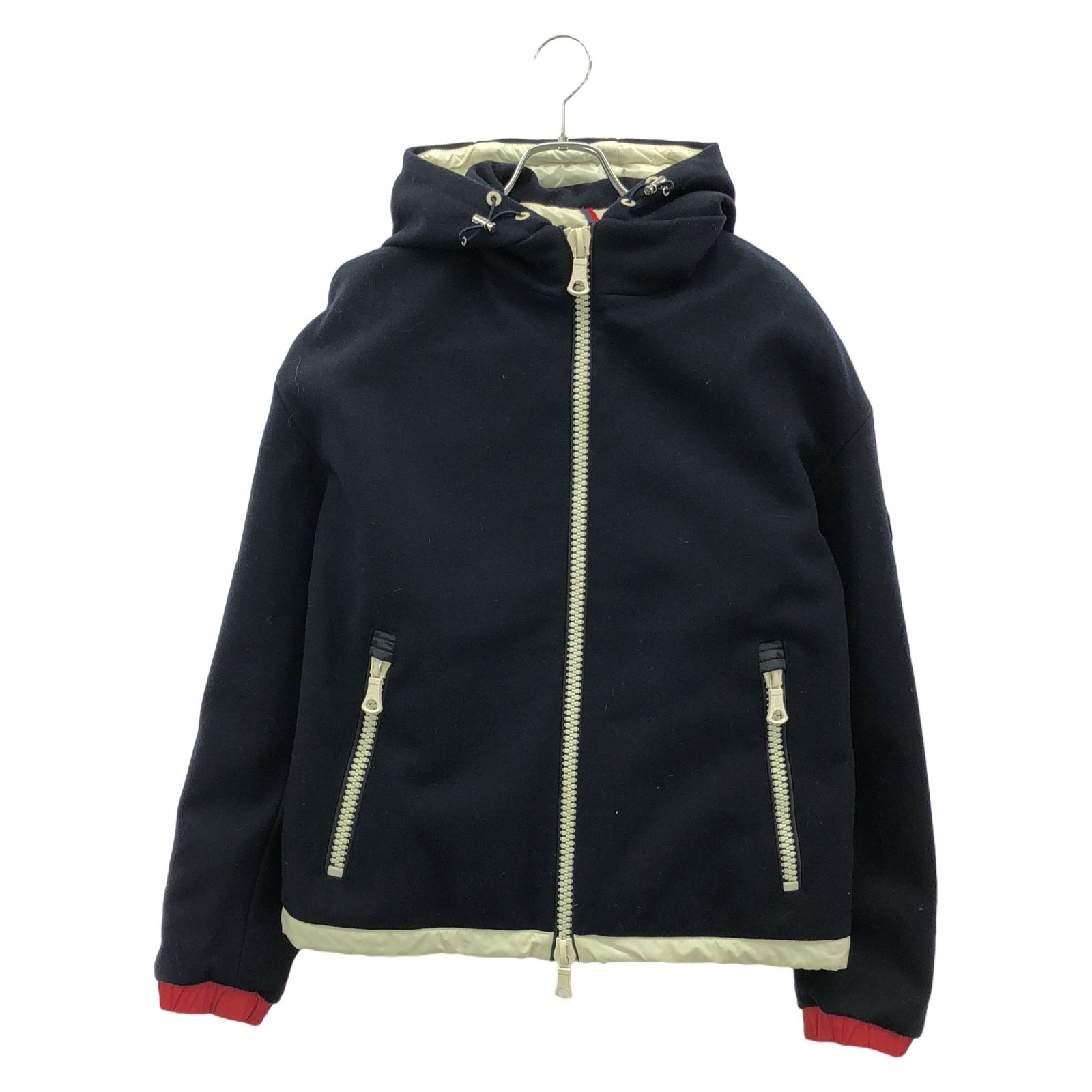 モンクレール MONCLER その他ジャケット ジャケット ダークネイビー ウール ジャケット レディース Used B