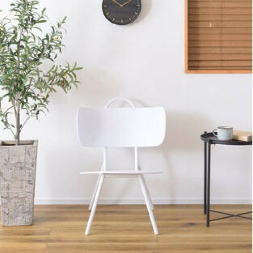 新品・2営業日で発送】AZUMAYA 東谷 ローチェア PC-984WH L2