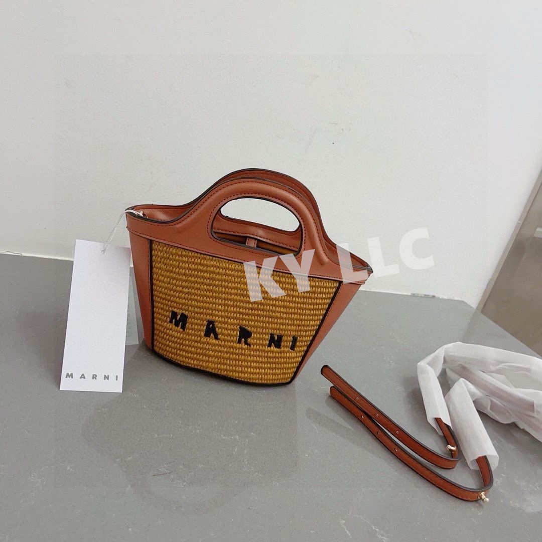 【新品】MARNI サマーハンド ショルダー カゴバッグ