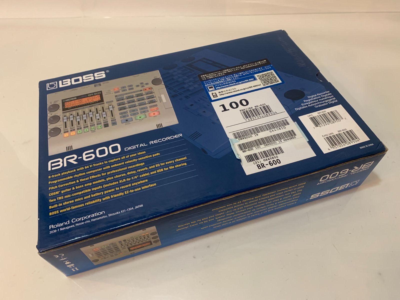 8トラック・デジタル・レコーダー BR-600 BOSS BR-600 デジタル