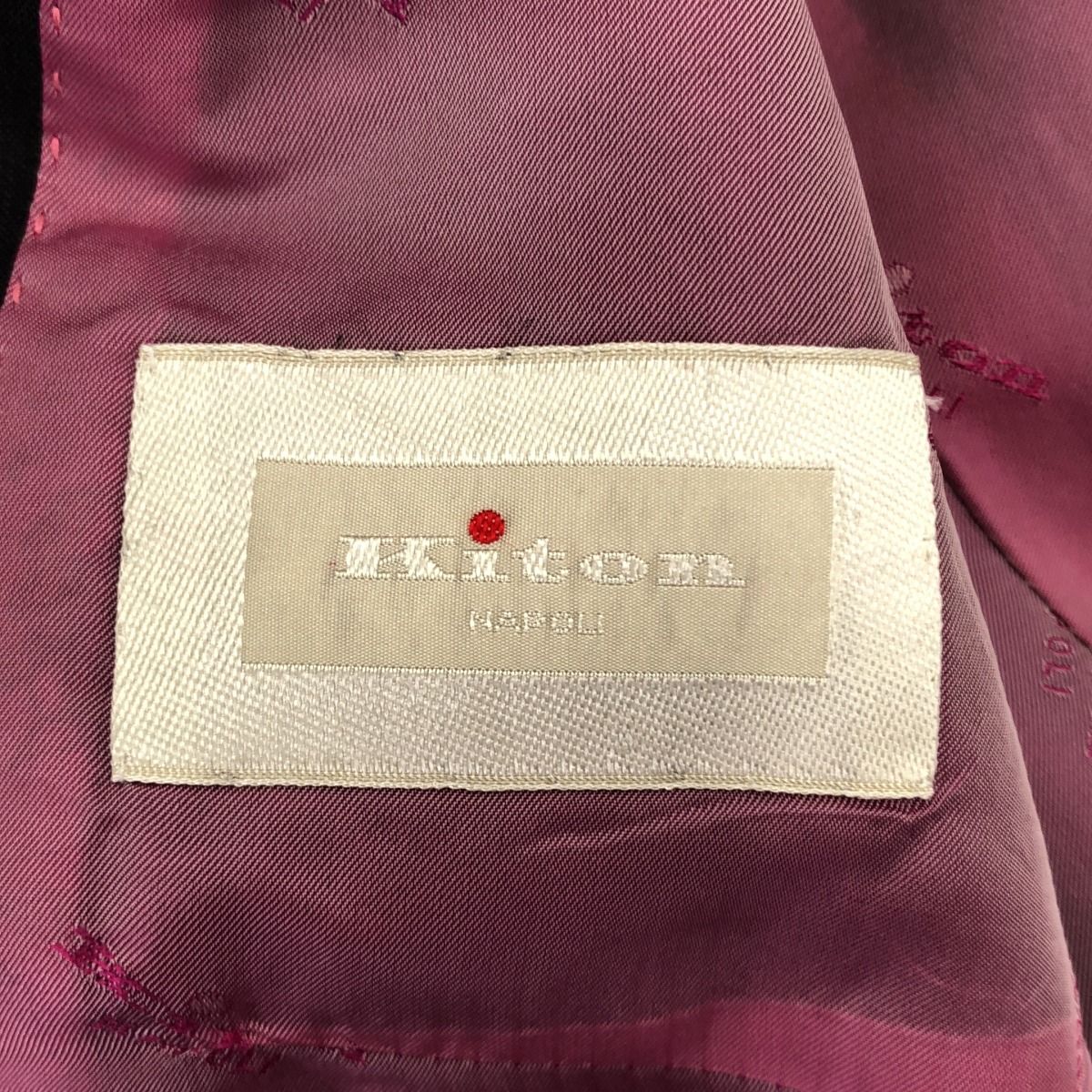 Kiton(キートン)極美品スラックス/ダークグレー Kiton(キートン)極美品スラックス/ダークグレー メンズ