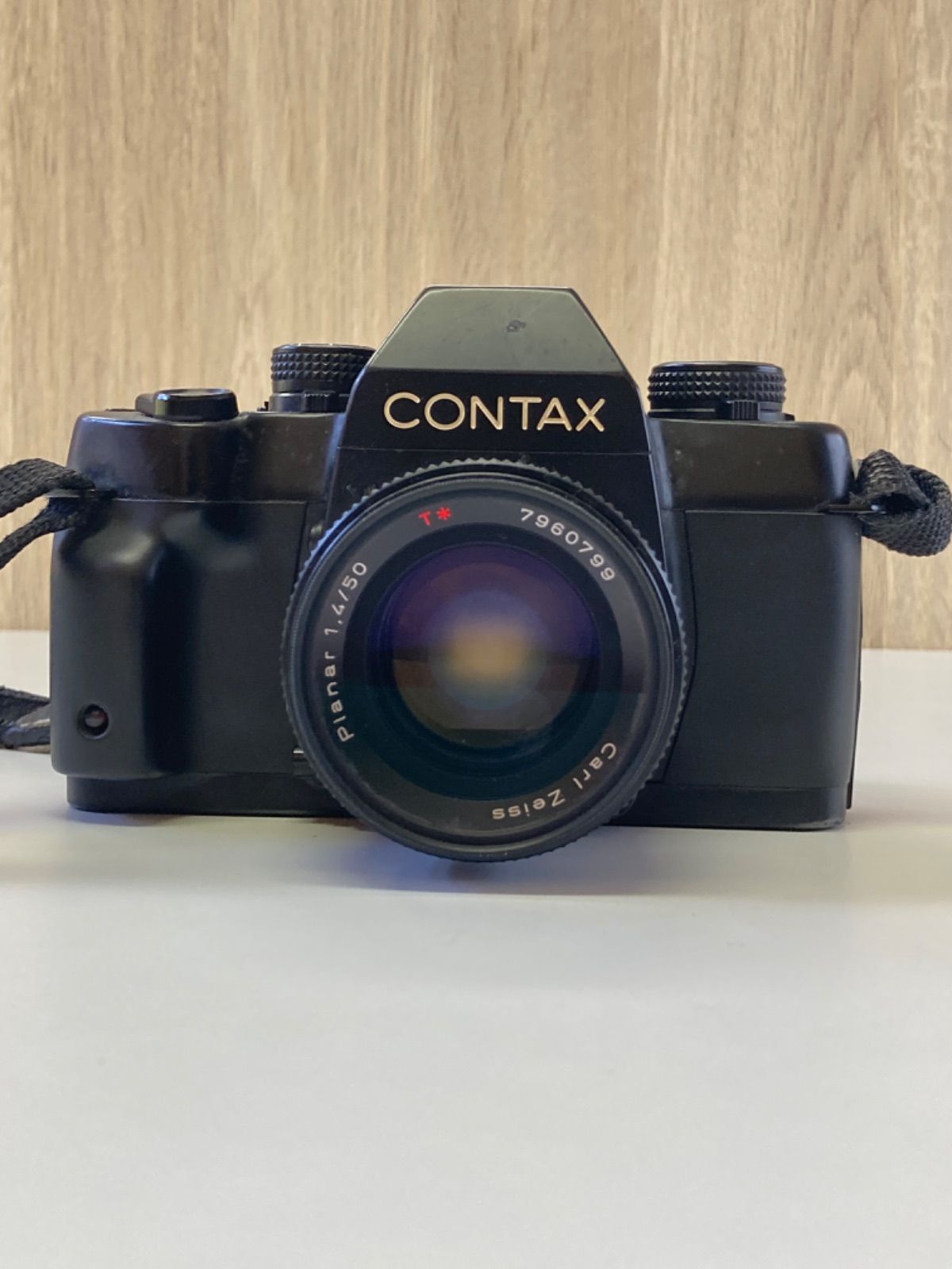 中古品】 CONTAXコンタックス ST + Carl Zeiss Planar 50mm F1.4 T* フィルムカメラ 現状品 - メルカリ