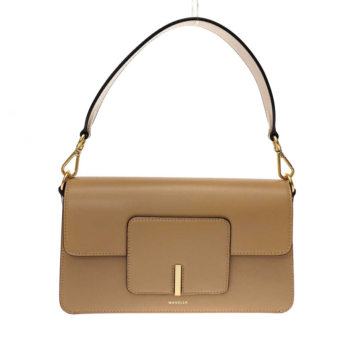 WANDLER ワンドラー Georgia 2WAYレザーショルダーバッグ ベージュ 