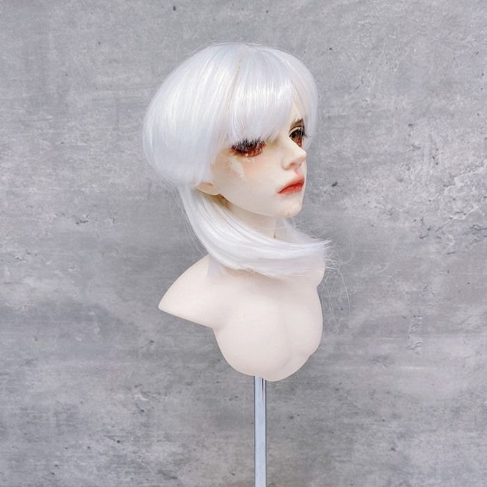 カスタムドール ショートヘア 男の子 楽天市場】全10色 ドール ウィッグ 短髪 ショート BJD 男の子