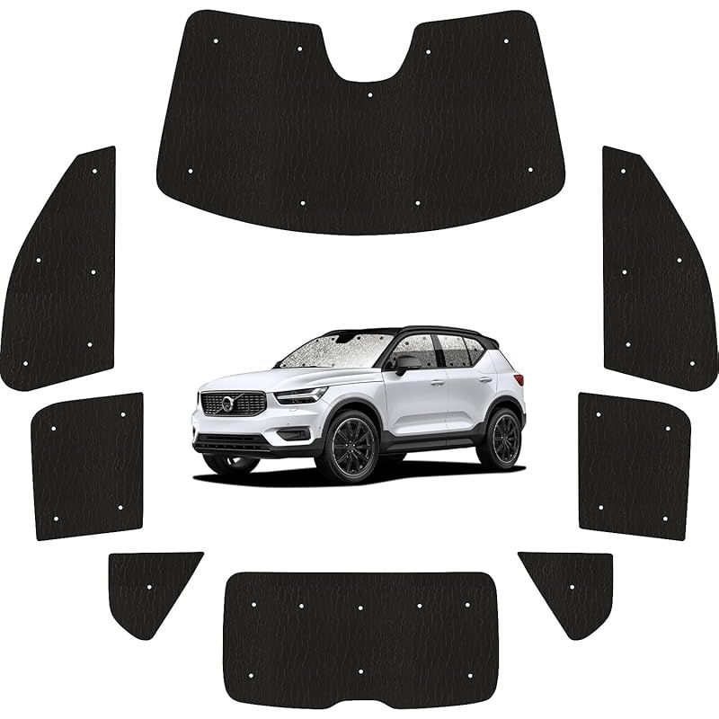 趣味職人 サンシェード シームレス ライト 車 VOLVO XC40 XB420XC T4 T5 Momentum カーテン 車中泊 グッズ 対応 05s-n001-sa