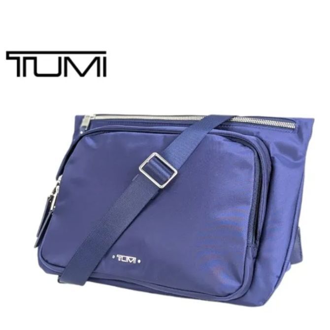 ★☆★オープニング価格★☆★　未使用品【極美品】TUMI トゥミ　ボヤジュール サイアム　196315ULM　ウルトラマリン　ショルダーバッグ　ボディバッグ　メンズ　レディース　斜め掛け　肩掛け　ミッドナイトブルー