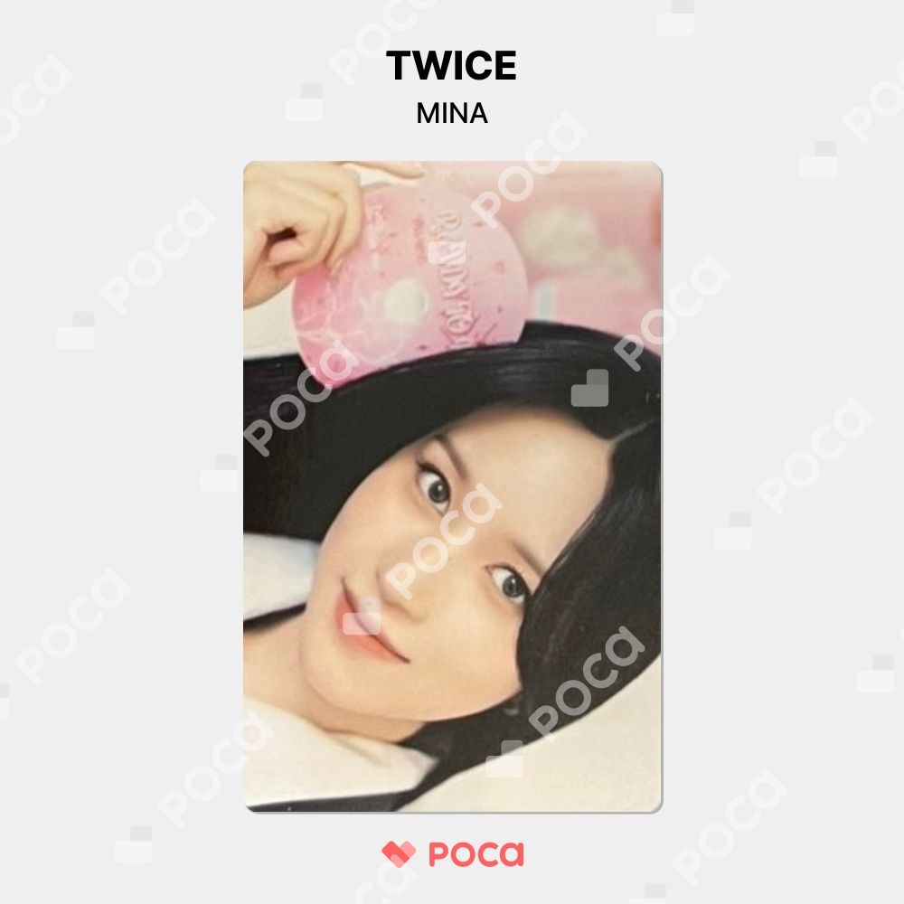TWICE5 ミナ トレカ 4枚 クリアトレカ 1枚 TWICE RECORDS ONCE AGAIN トレカ 4枚 ミナ - メルカリ