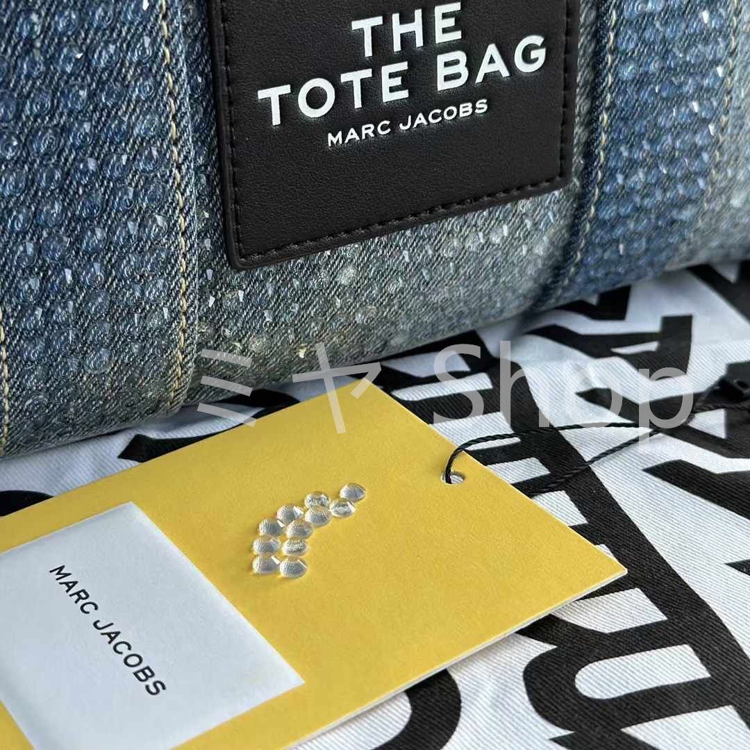 マークジェイコブス ザ クリスタル デニム SMALL トートバッグ スモール マークジェイコブス ザ クリスタル デニム THE SMALL トート