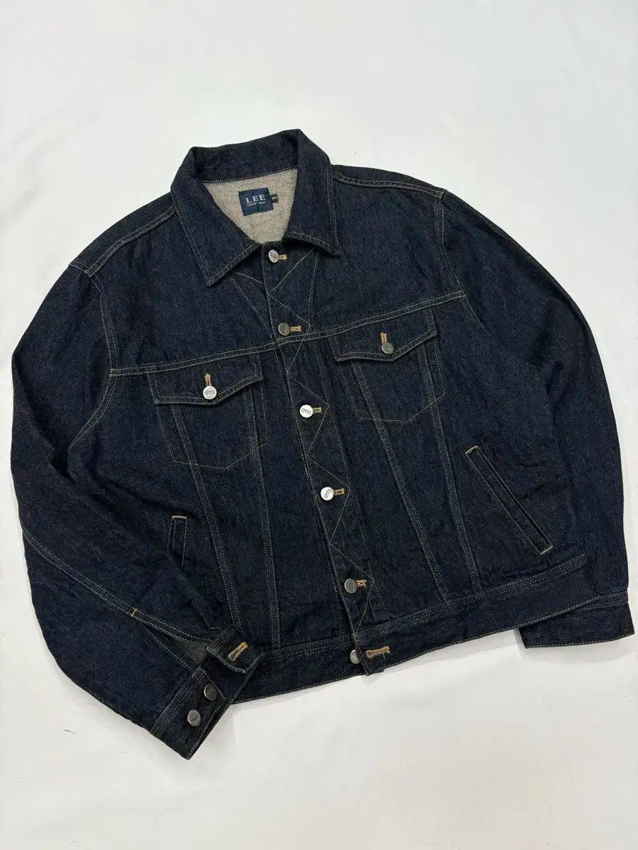 Lee インディゴ デニムジャケット Lee 101J インディゴブルー AMERICAN RIDERS デニムジャケット