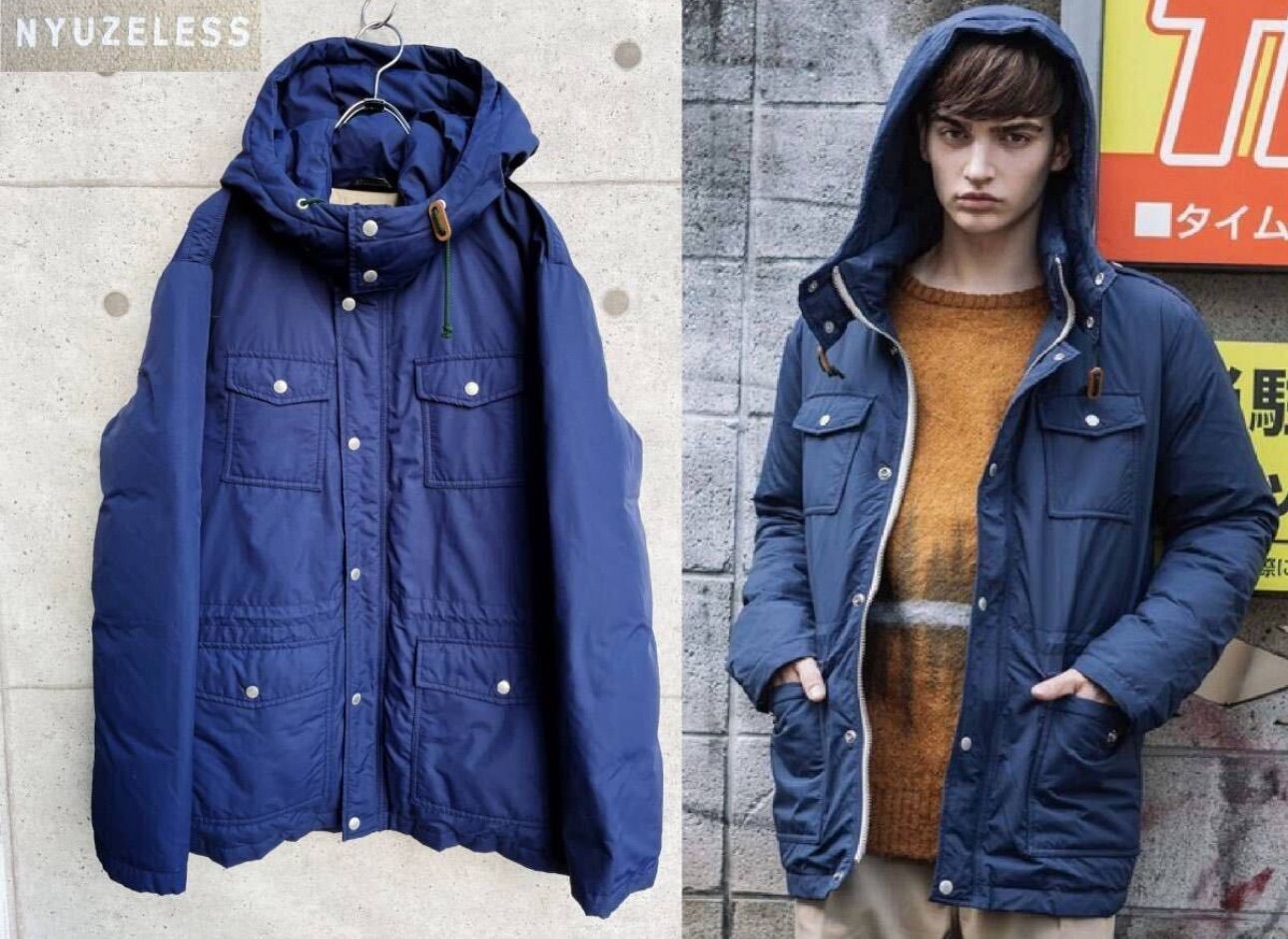 美品 定価53,900円 NYUZELESS ニューズレス 撥水 BIG フィールド