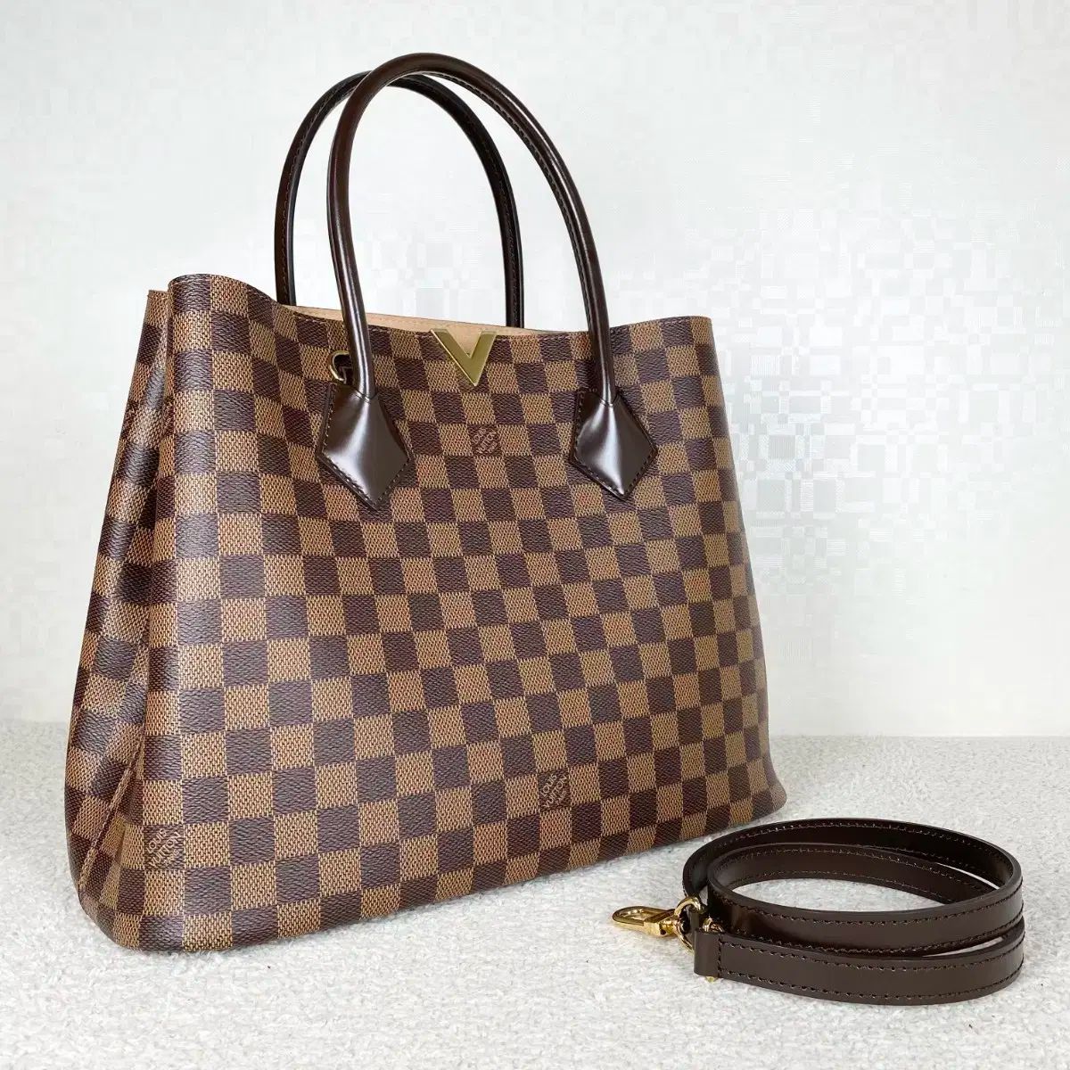 ルイヴィトン ケン 0xE9 0xBE 0x8D 寺 堅 トートバッグ