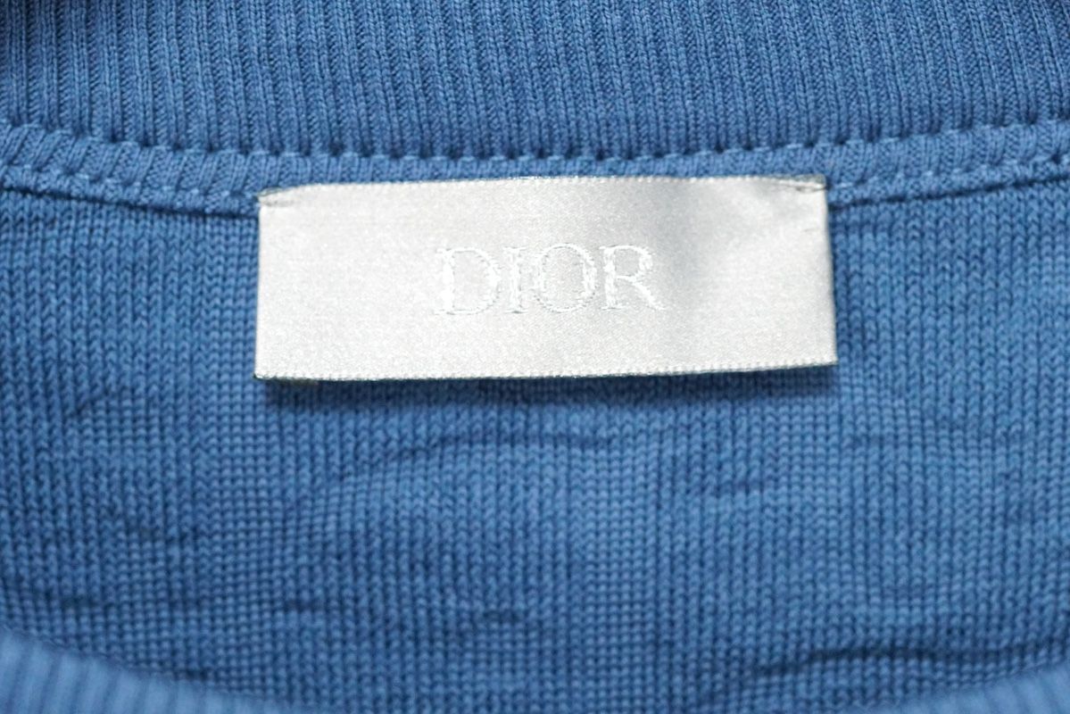DIOR ディオール オブリーク パイル地 Tシャツ テリーコットン