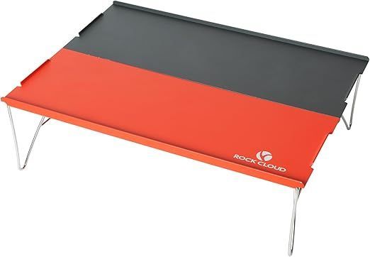 Rock Cloud アルミテーブル ミニローテーブル ソロキャンプ ローテーブル 超軽量470g/710g コンパクト 折りたたみ 携帯便利 登山 ツーリング 収納袋付き