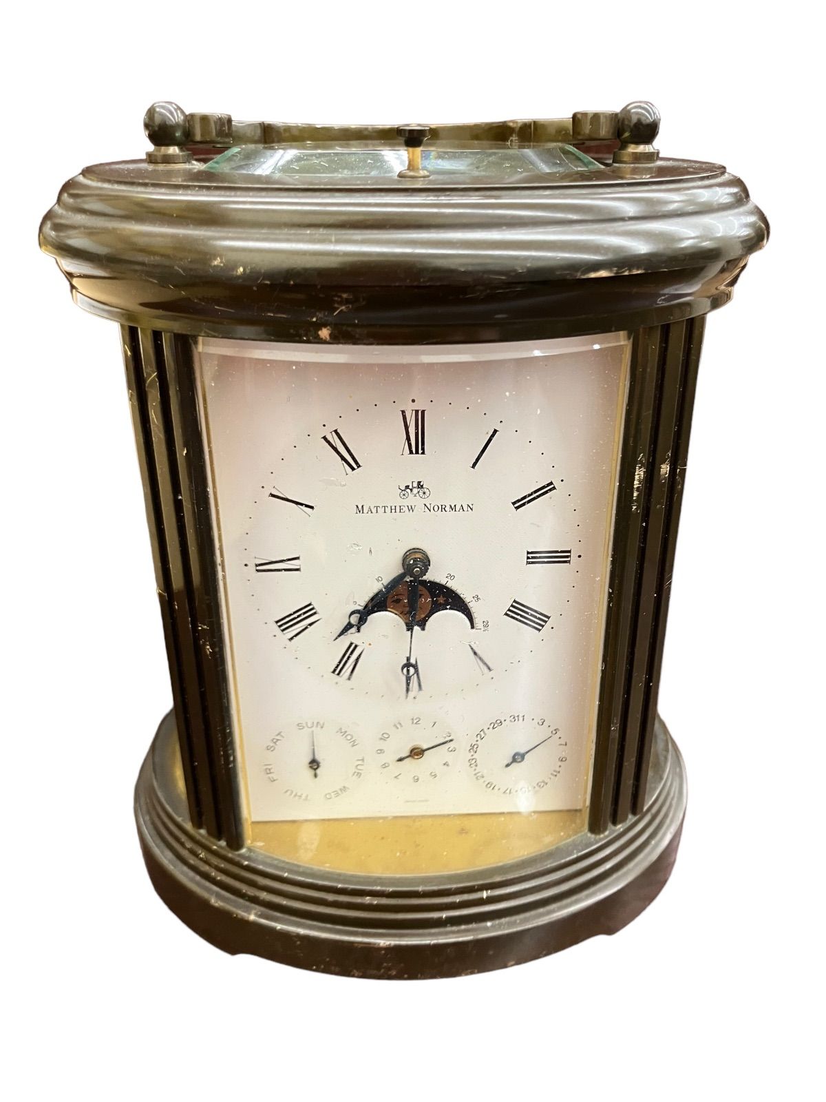 MATTHEW NORMAN マシューノーマン 手巻き置き時計 ビンテージ 1978年製