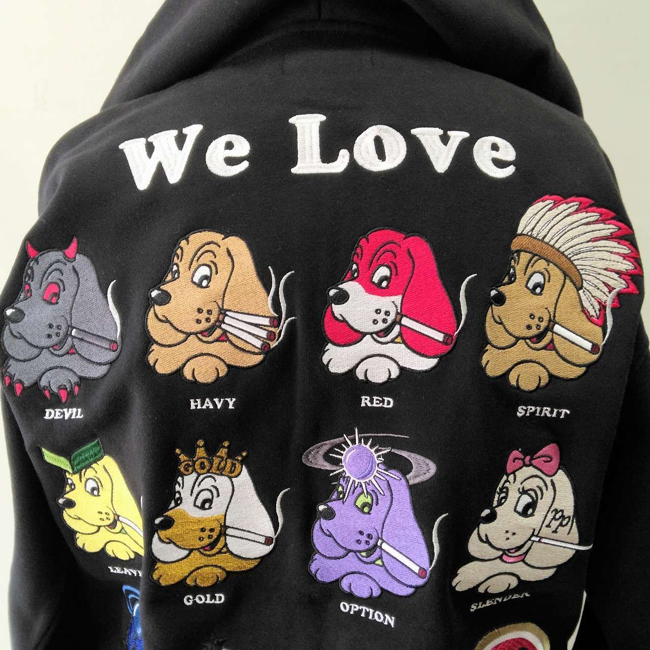 ガルフィー GALFY ヤニラバーズ パーカー 黒 L サイズ - メルカリ