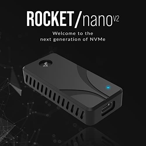 V2、USB 3.2 Nano Gen 外付けアルミSSD、Rocket 2x2、転送速度1500MB秒