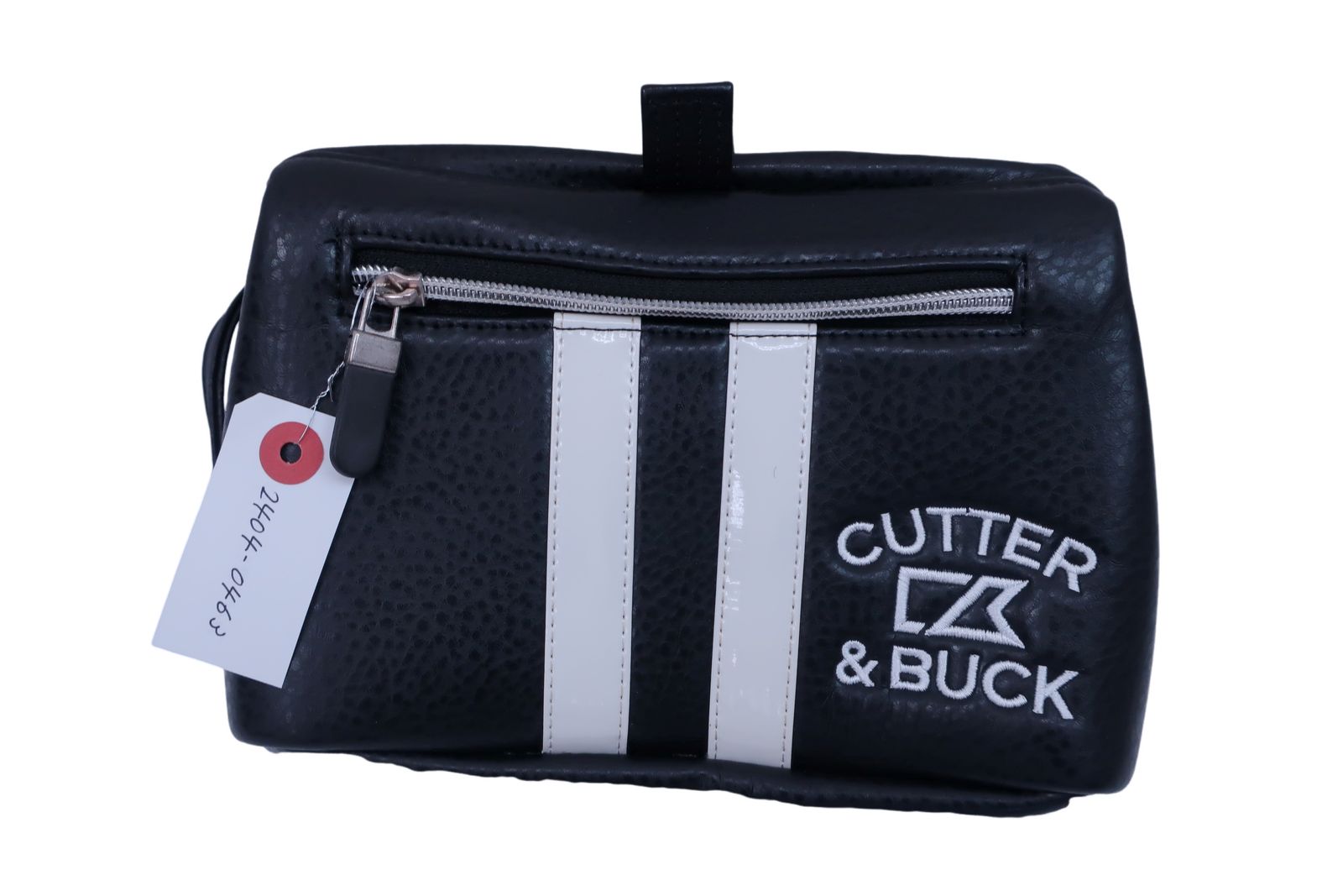 【超美品】CUTTERu0026BUCK(カッター＆バック) トートバッグ 黒 ゴルフ用品 2404-0463