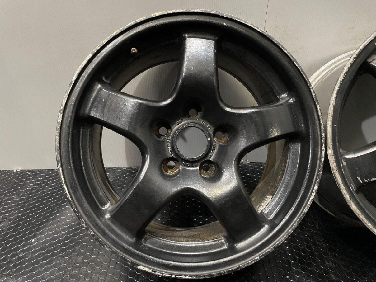 NISSAN 日産 GTR BNR32 堕ち スカイライン 純正ホイール FORGED 16 