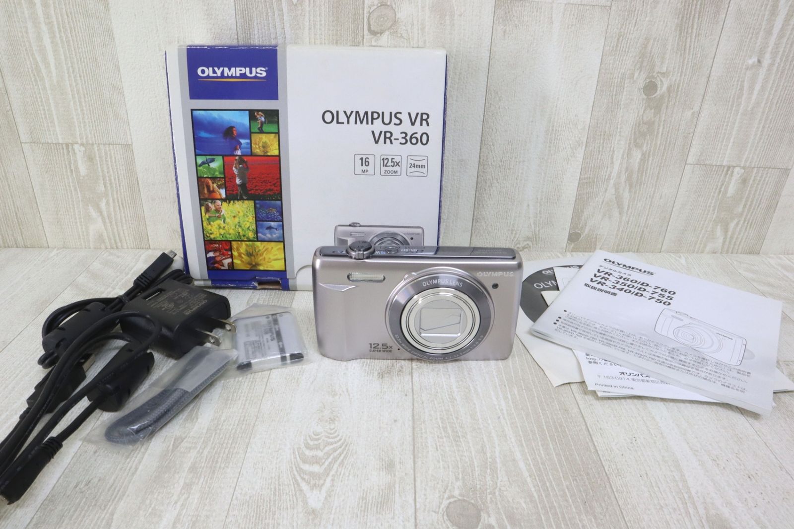 OLYMPUS オリンパス VR-360 コンパクトデジタルカメラ 通電〇