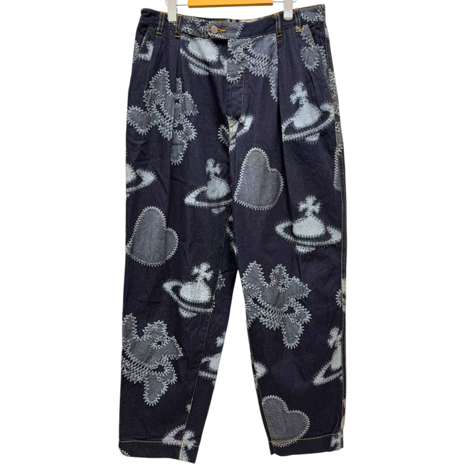 VIVIENNE WESTWOOD HEART SKULL ORB JEANS