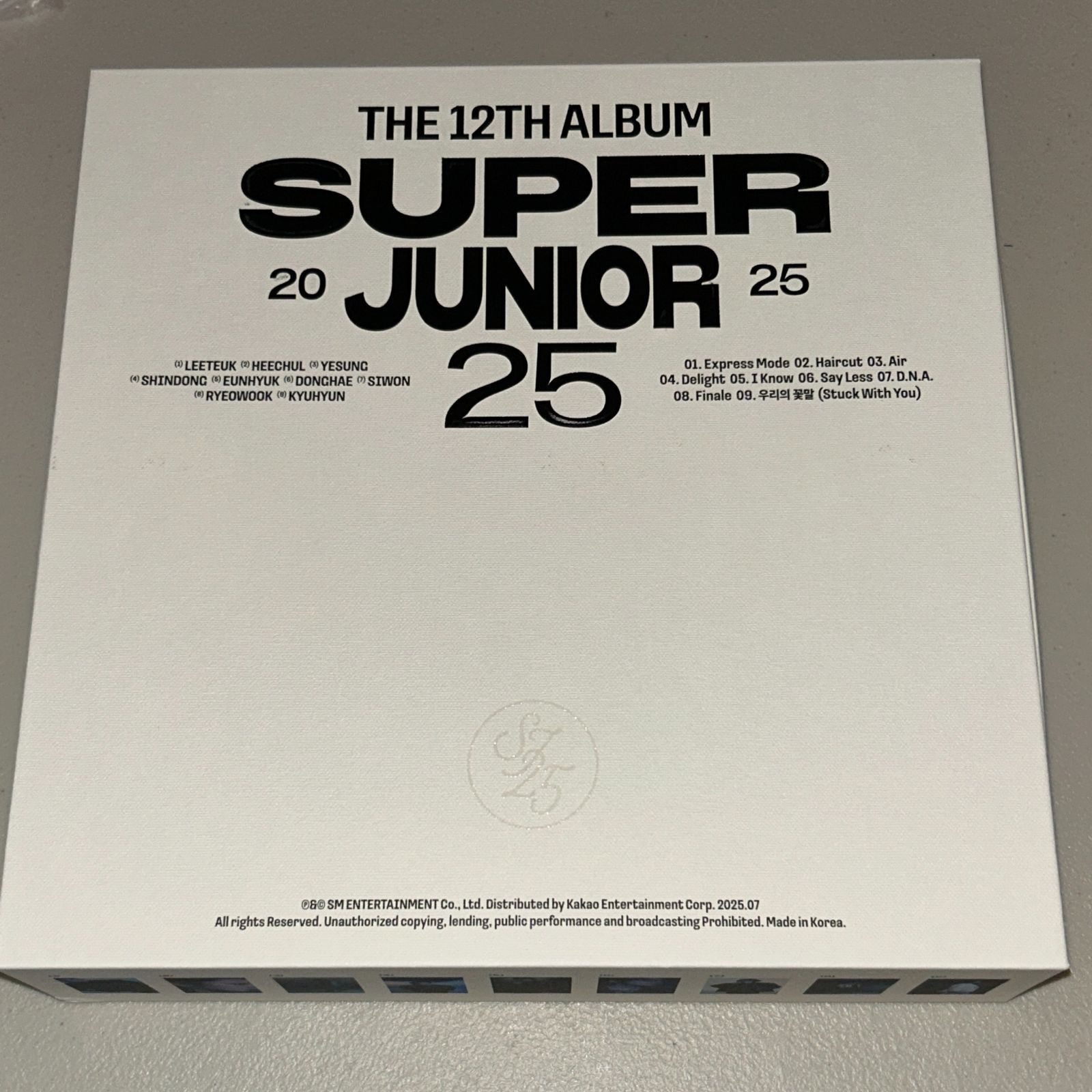 SUPER JUNIOR 直筆サイン 25 Ver