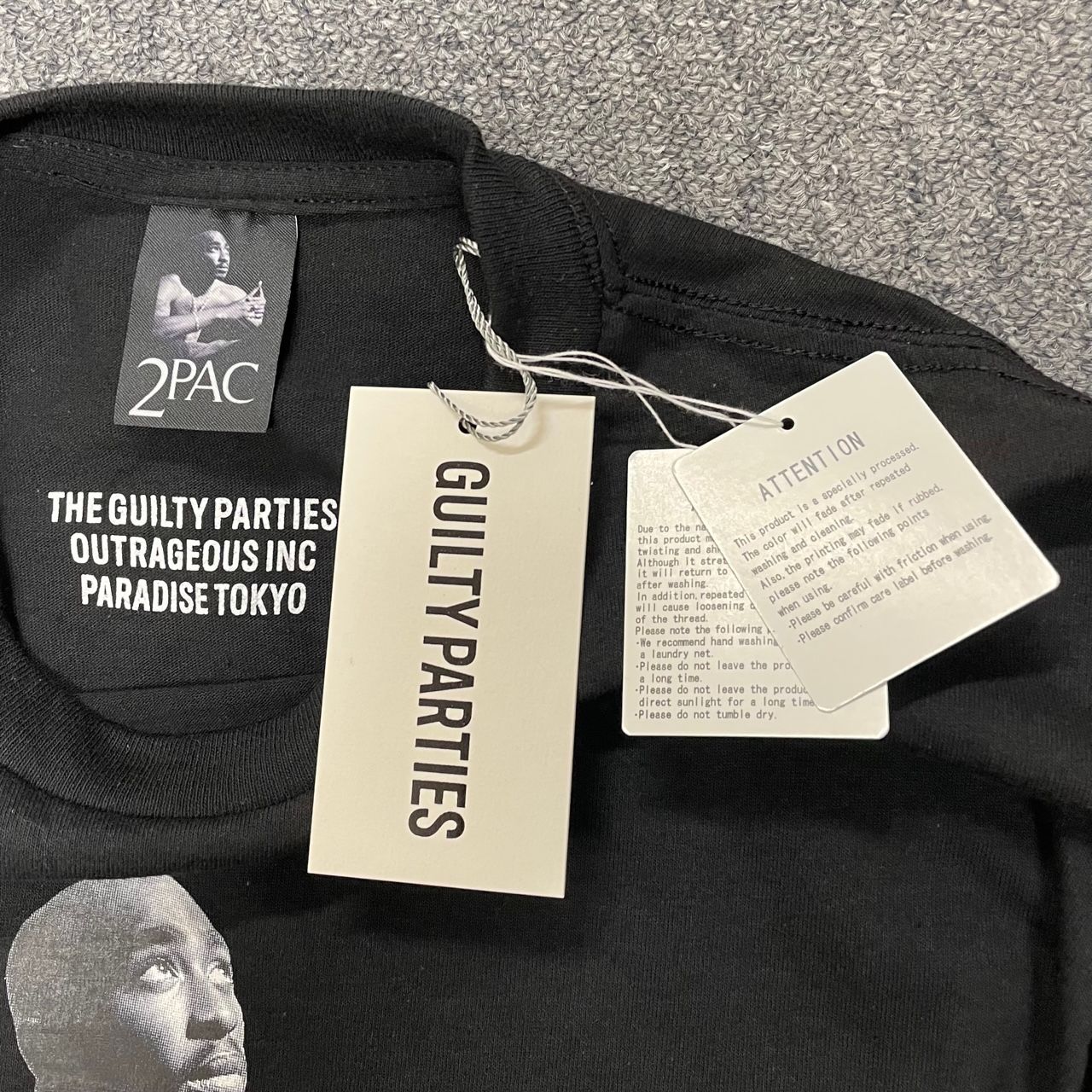 新品 WACKO MARIA 23SS 2PAC T-SHIRT コラボ Tシャツ ワコマリア