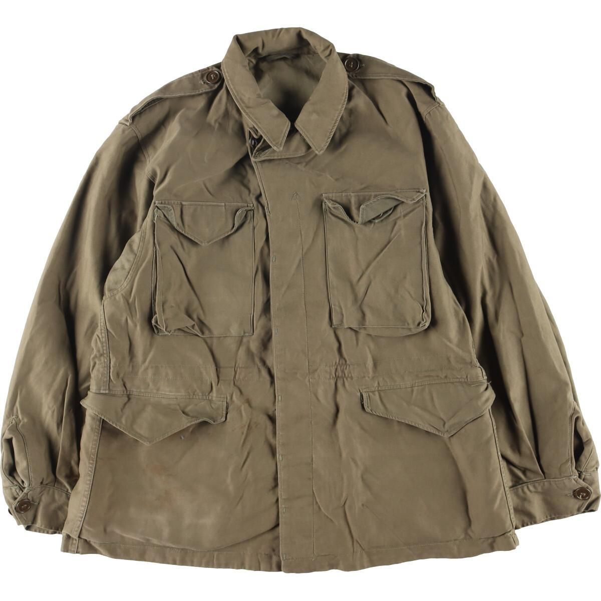 古着 40年代 米軍実品 U.S.ARMY JACKET FIELD M-1943 ミリタリー フィールドジャケット USA製 メンズL  ヴィンテージ/eaa312224