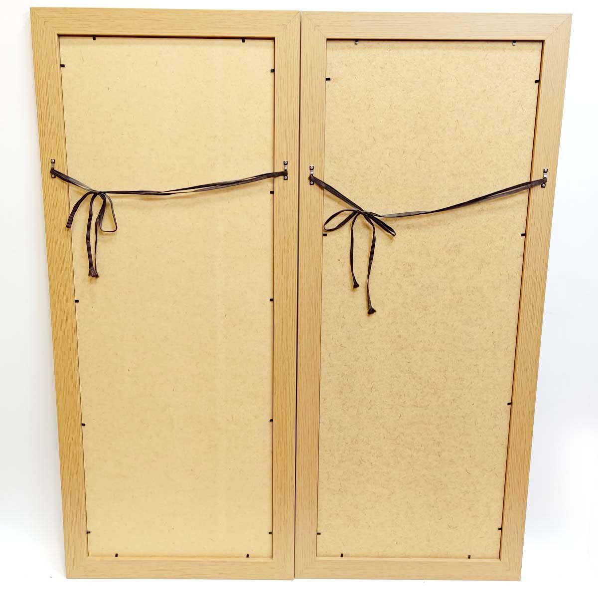 2点セット] ダニエル パトリック ケスラー Kessler アートフレーム 犬